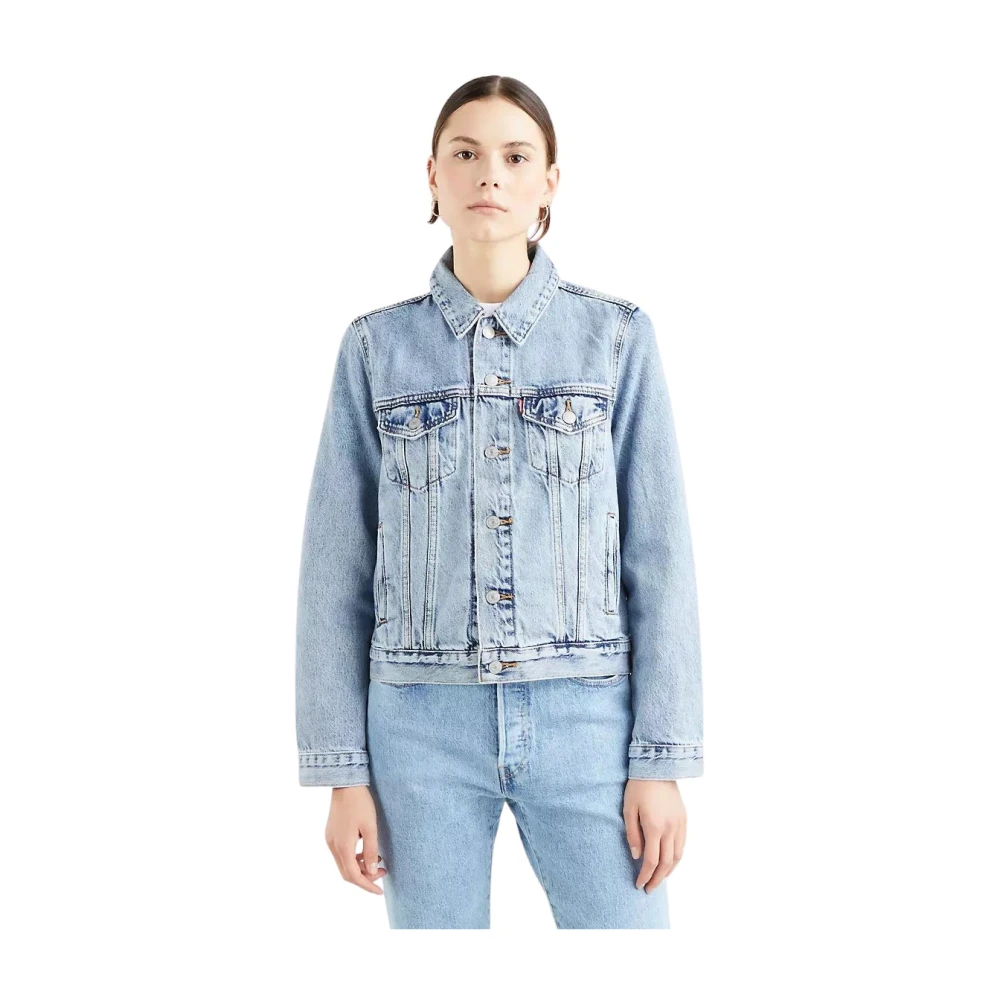 Levi's Donna Blu Denim Jackets - Immagine 4
