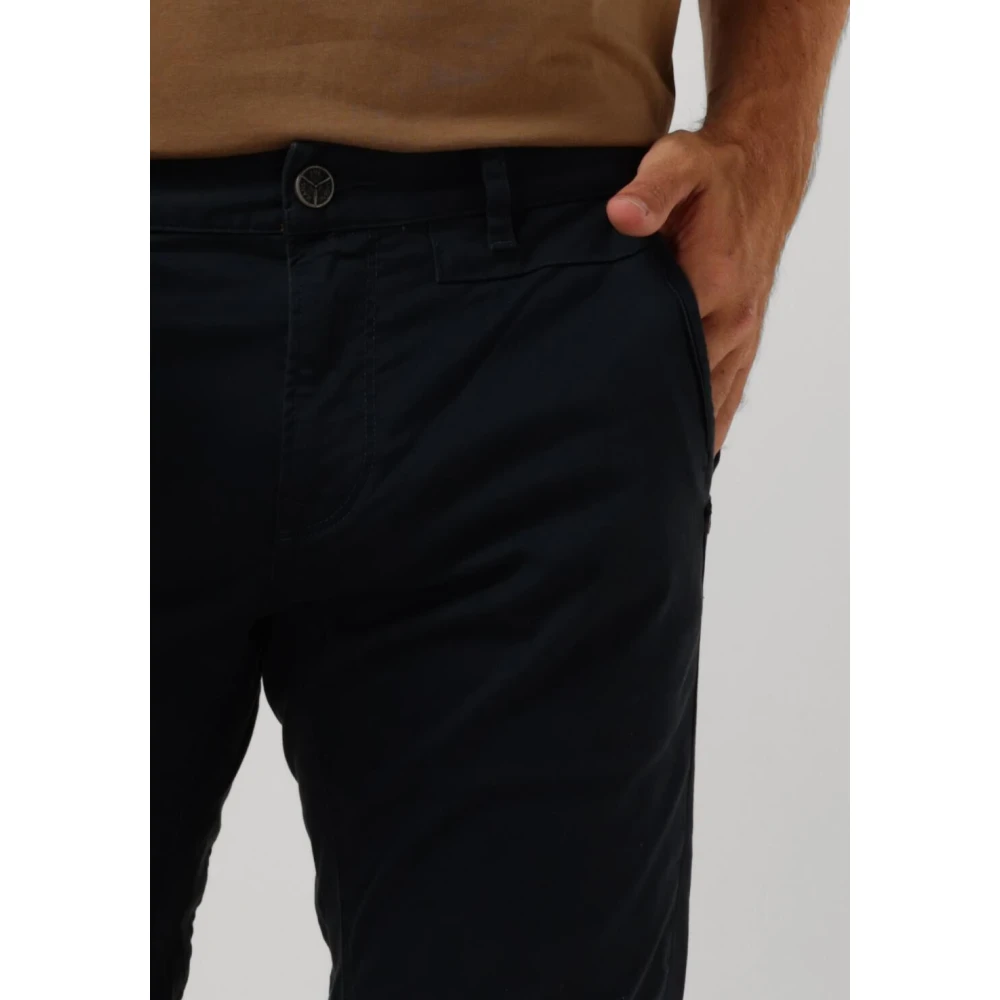 PME Legend Blauwe Chino Stretch Twill Broek Blue Heren