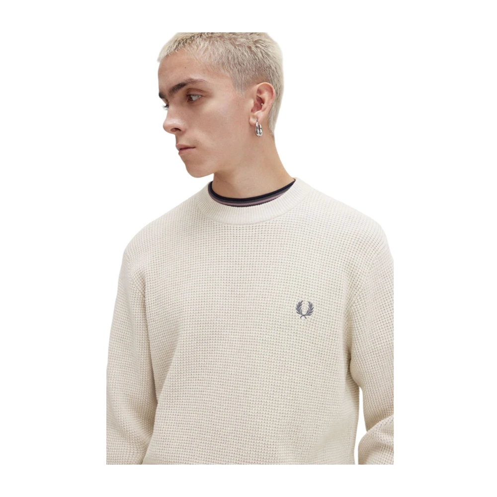 Fred Perry Stijlvolle Polo Shirt voor Mannen White Heren
