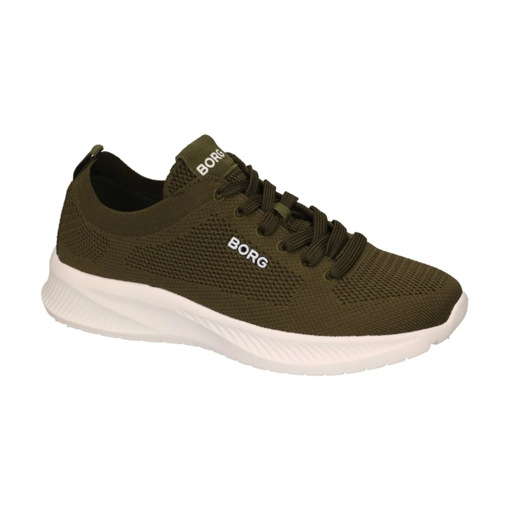 Björn Borg R2520 Knit Sneaker Heren Schoenen Groen