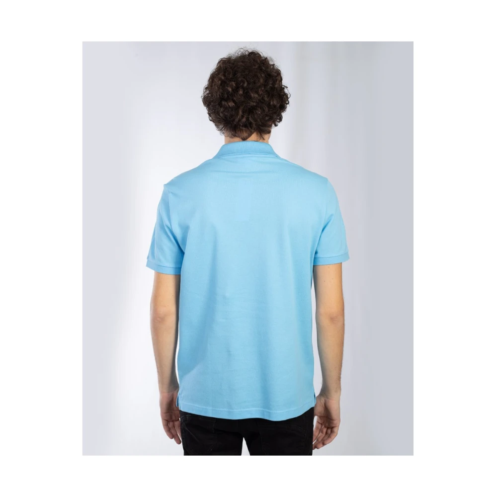 Lacoste Polo Shirts Blue Heren