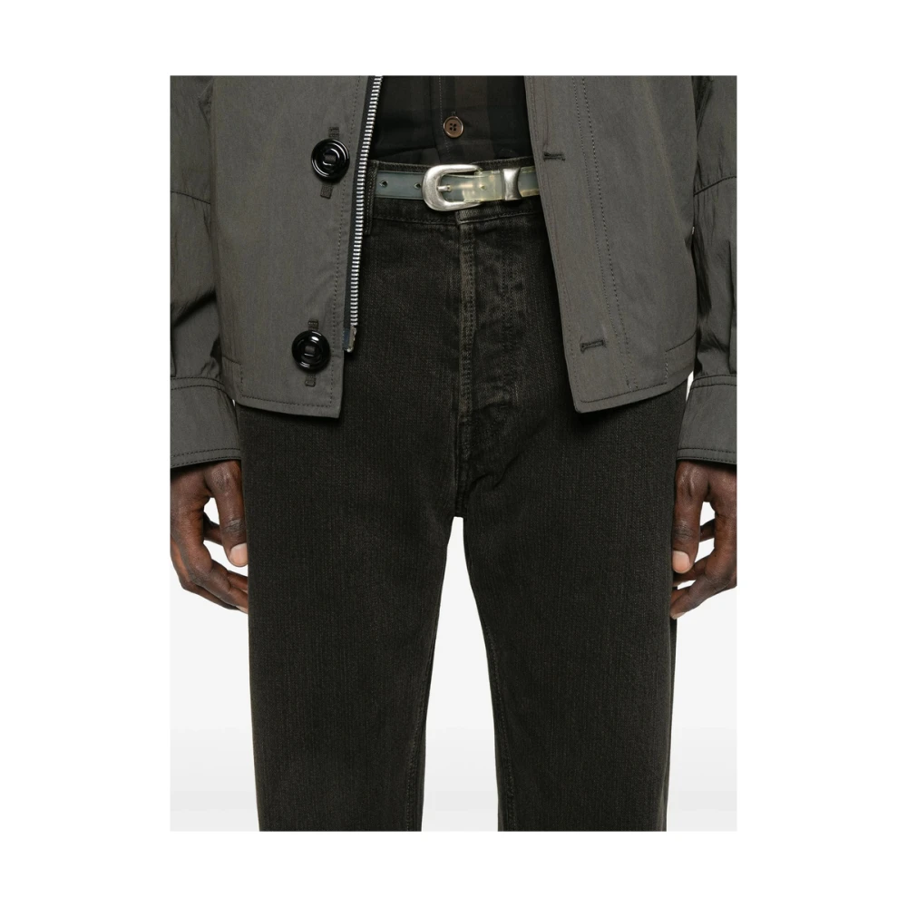 Our Legacy Zwarte Klassieke Five-Pocket Jeans Black Heren