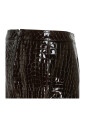 donkere-chocolade-glanzende-croco-rok
