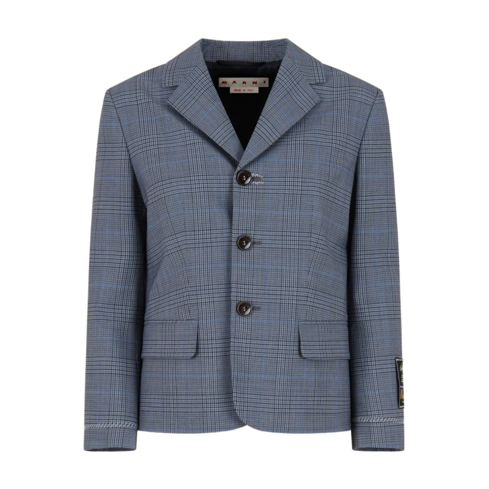 Marni - Jackets > Blazers - Blue - Marni - Modalova