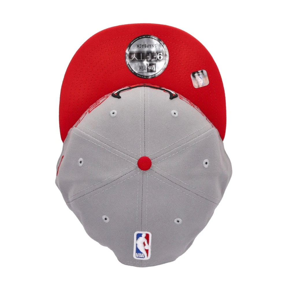 new era Chicago Bulls Platte Klep Pet Gray Unisex