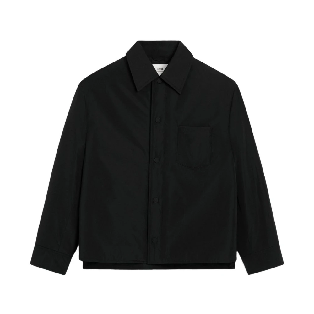 Ami Paris Men's Black Shirt Collection