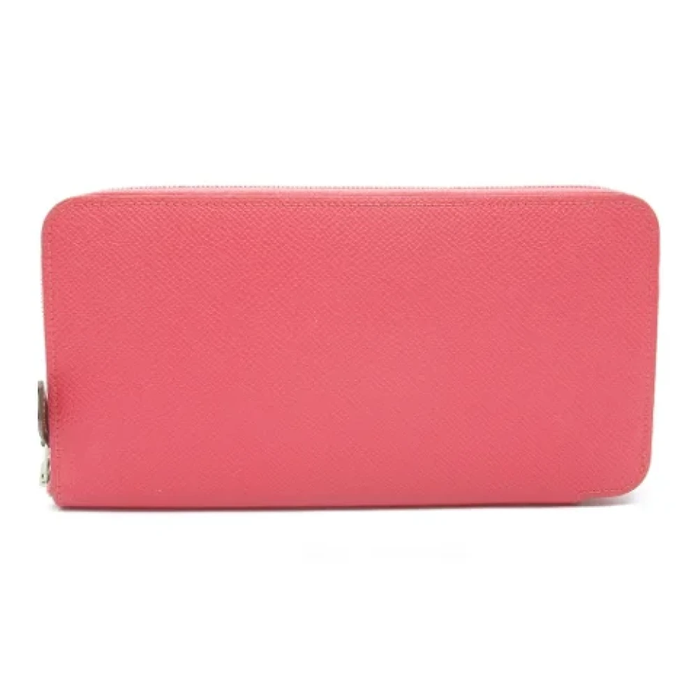 Hermès Vintage Pre-owned Leather wallets Pink Dames