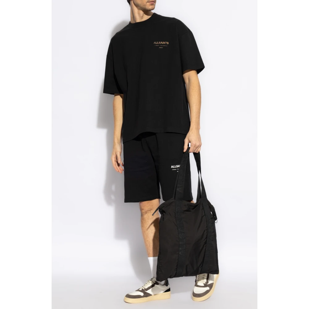 AllSaints Oversize T-shirt 'Underground' Black Heren