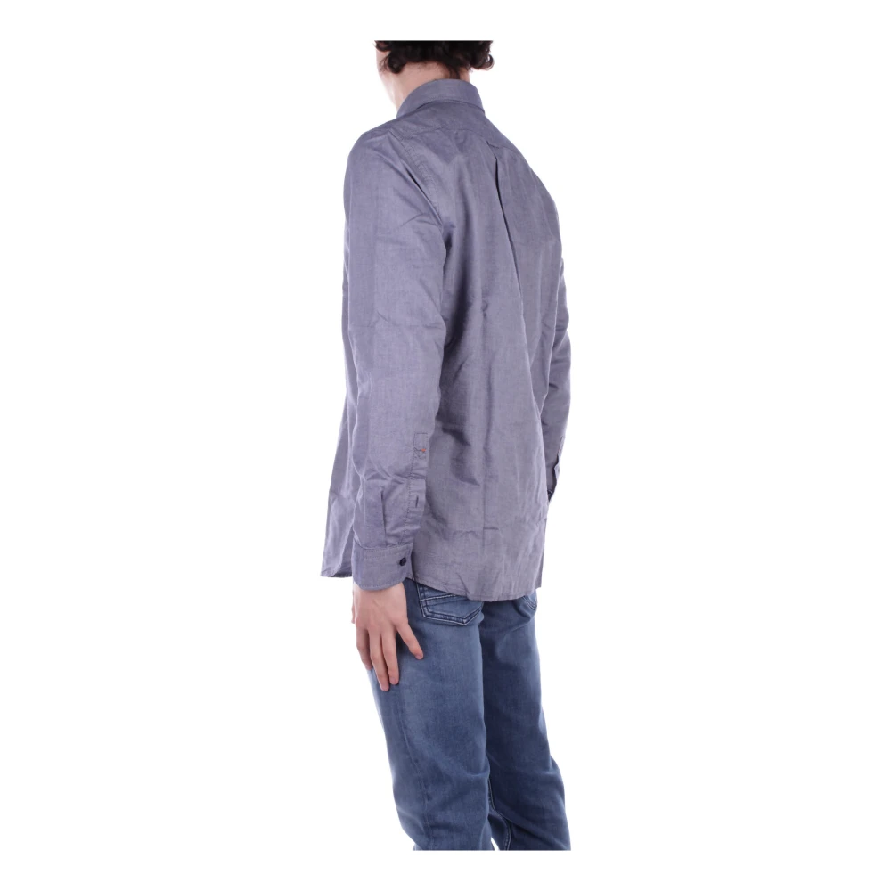 Hugo Boss Blauwe Front Button Shirt Blue Heren