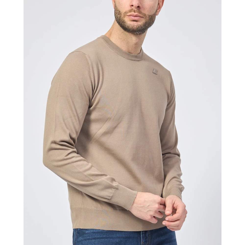 K-way Beige Crewneck Sweater Beige Heren