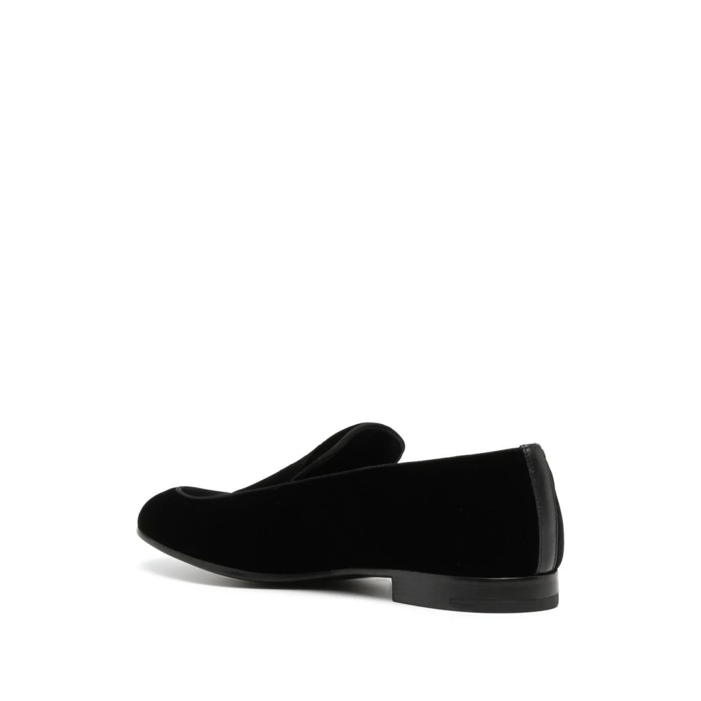Giorgio Armani Fluwelen Loafers