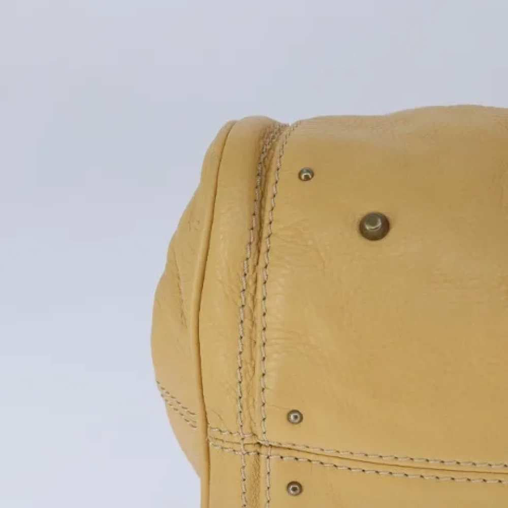 Chloé Pre-owned Leather handbags Beige Dames