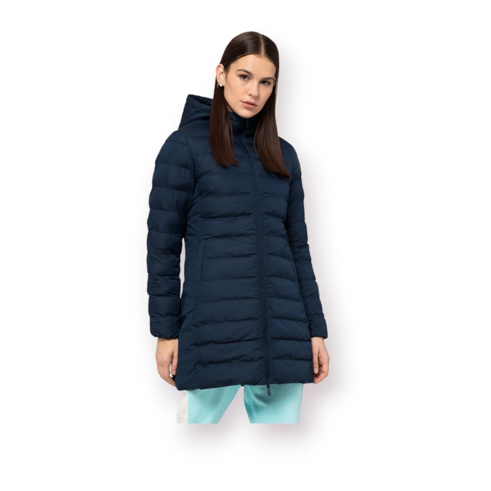Ciesse Piumini Stijlvolle Puffer en Parka Jas Blue Dames