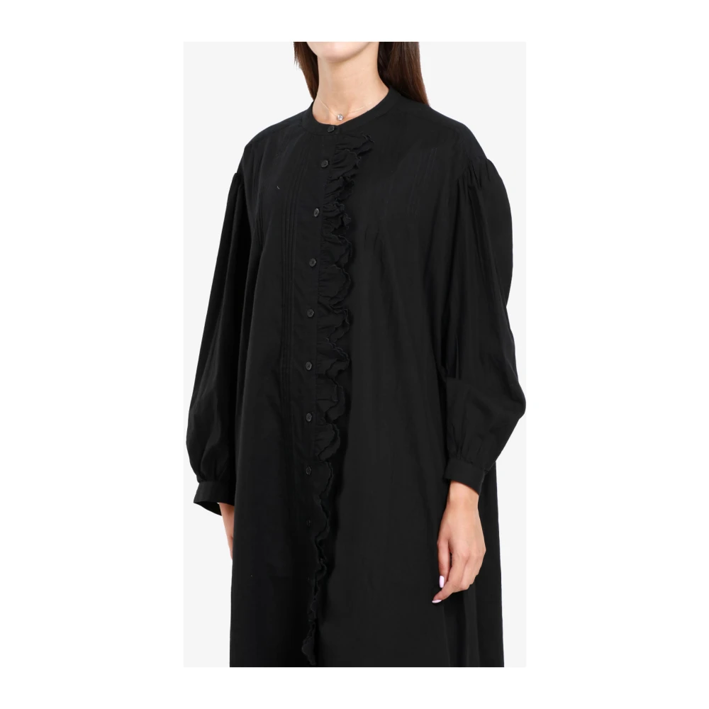 Semicouture Zwarte Kant Jurk Black Dames