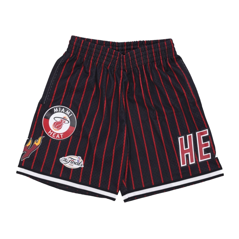 Mitchell & Ness Miami Heat NBA Thuisstad Mesh Shorts Multicolor Heren