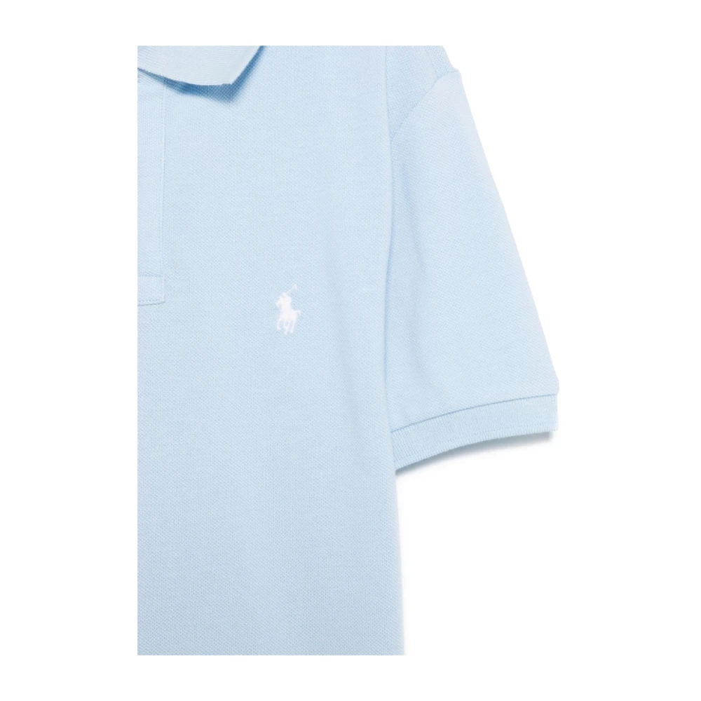 Polo Ralph Lauren Heldere Blauwe T-shirts en Polos Blue Heren