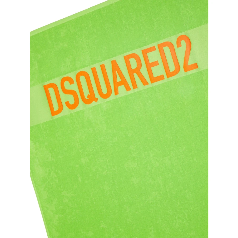 Dsquared2 Technicolor Strandhanddoek Green Heren