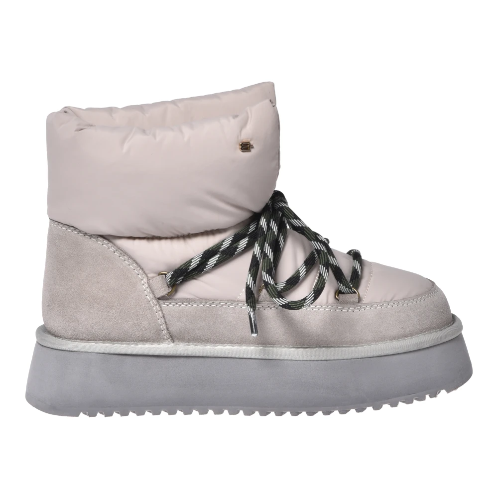 Baldinini Women's Gray Ankle Boot - Winter Boots - 4 Uk - Shoes