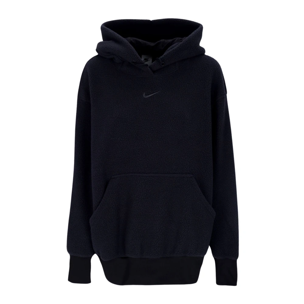 Nike Plush Hoodie Black, Dam