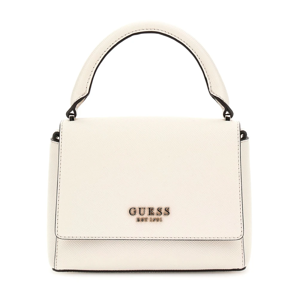 Guess Women's White Bramina Small Satchel - Handbags - One Size - Bags