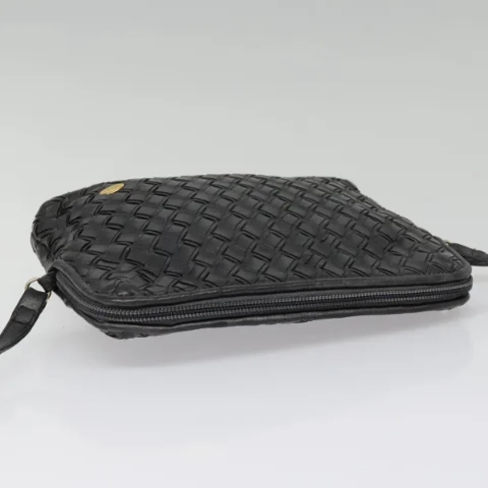 Bally Pre-owned Leather shoulder-bags Black Dames