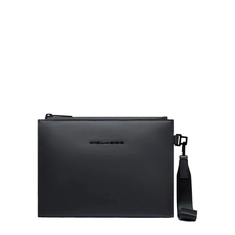Piquadro Svart Vattenresistent Clutch