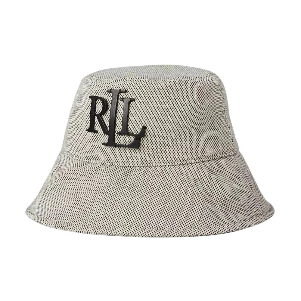 Ralph Lauren Grijze hoed met logo Gray Dames