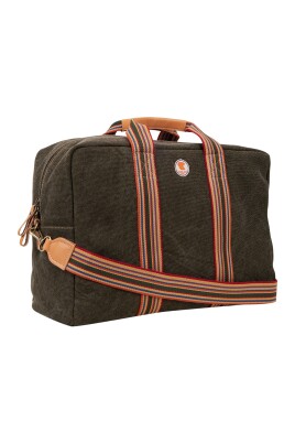 sac-de-week-end-unisexe-en-toile-de-coton-vert-uni