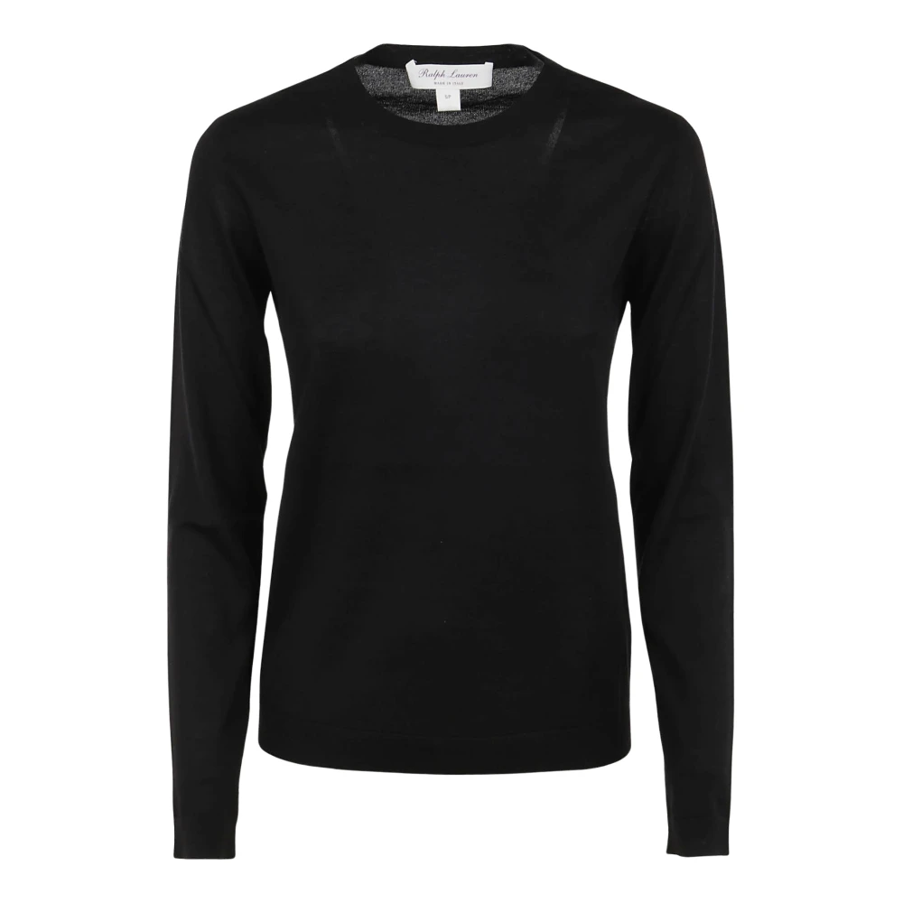 Ralph Lauren Zwarte Sweater Ss23 Damesmode Black Dames