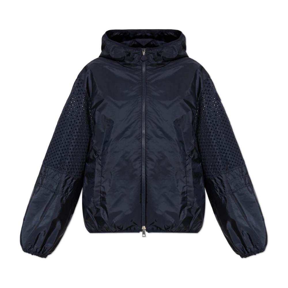 Moncler Blue Light Jackets, Female, M, Zelkova Jacket