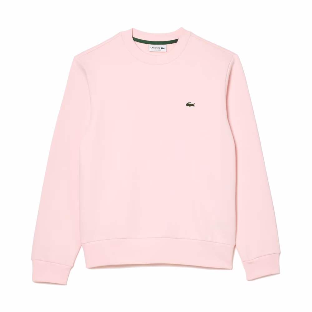 Organisches Baumwoll-Sweatshirt in Hellrosa