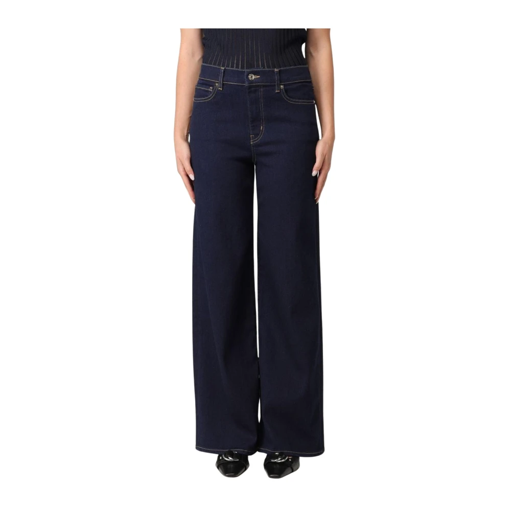 Frame - Jeans > Wide Jeans - Blue - Frame - Modalova