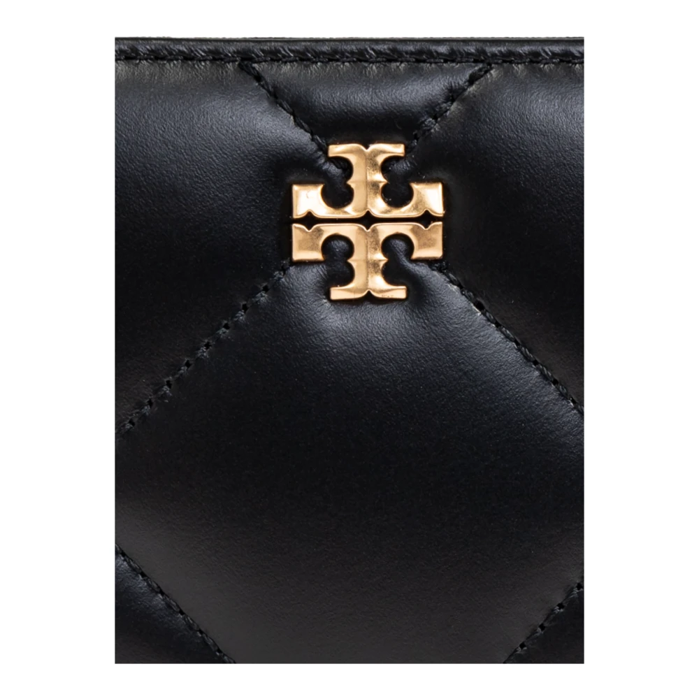 TORY BURCH Leren portemonnee Black Dames