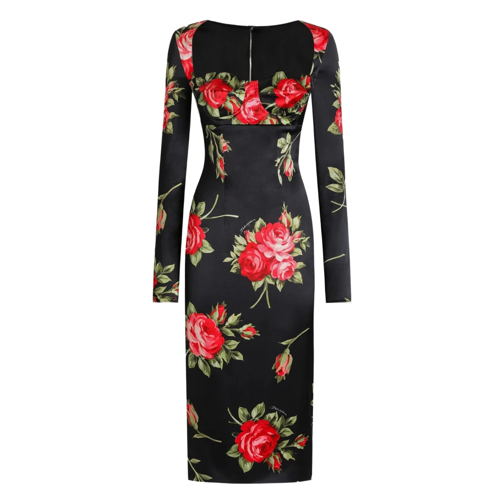 Dolce & Gabbana Donna Nero Abiti, S, New,