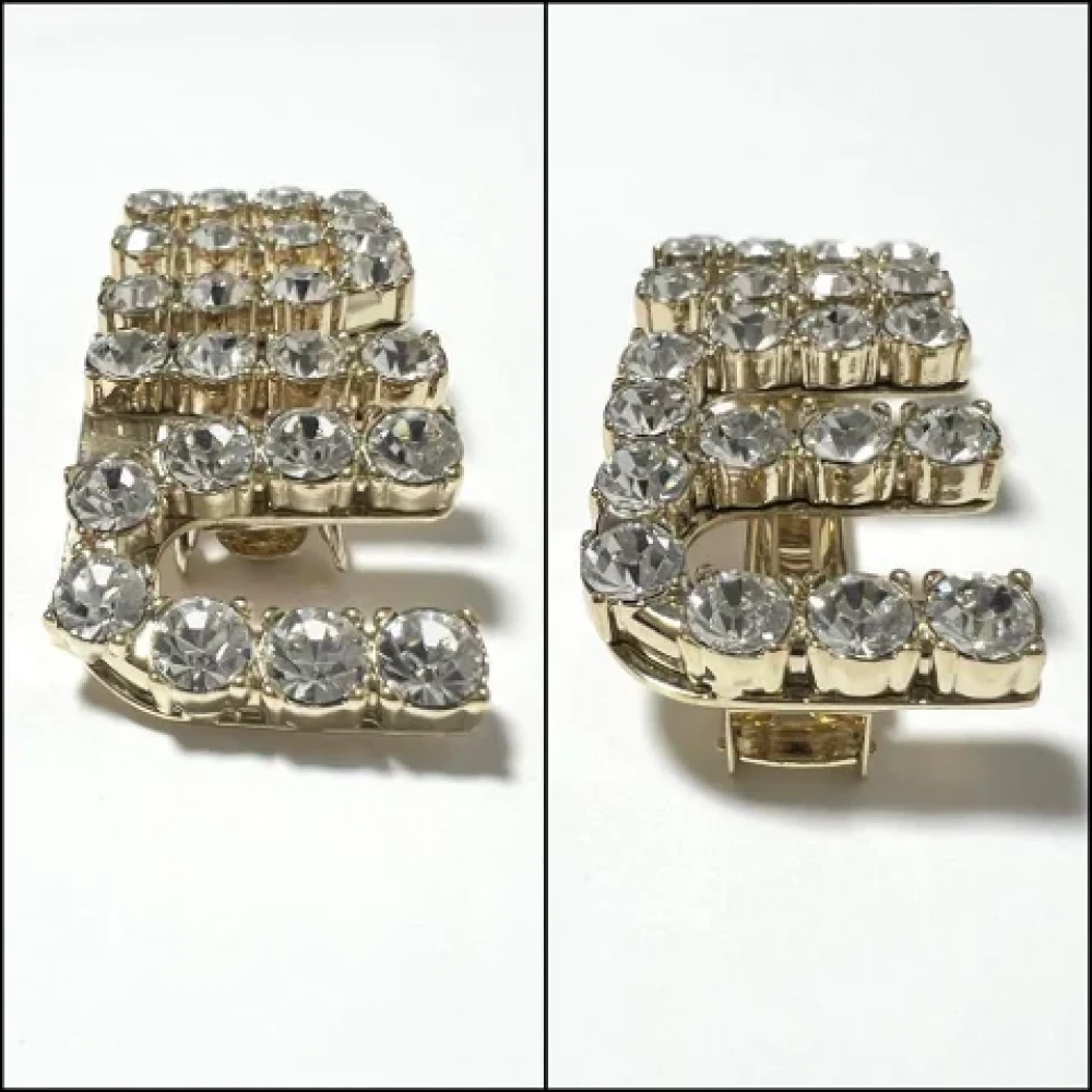 Miu Pre-owned Metal hair-accessories Yellow Dames