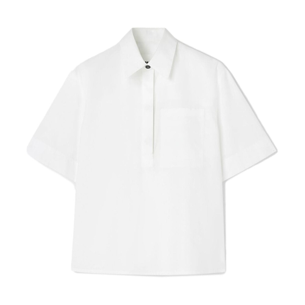 Camisetas y Polos de Algod n Blanco Jil Sander Hombre Miinto