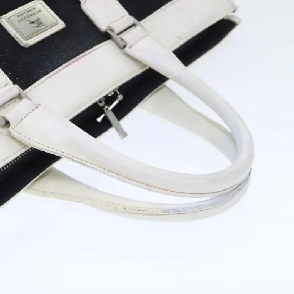 Burberry Vintage Pre-owned Canvas handbags Blue Dames