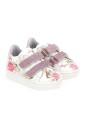 chaussures-plates-blanches-a-fleurs