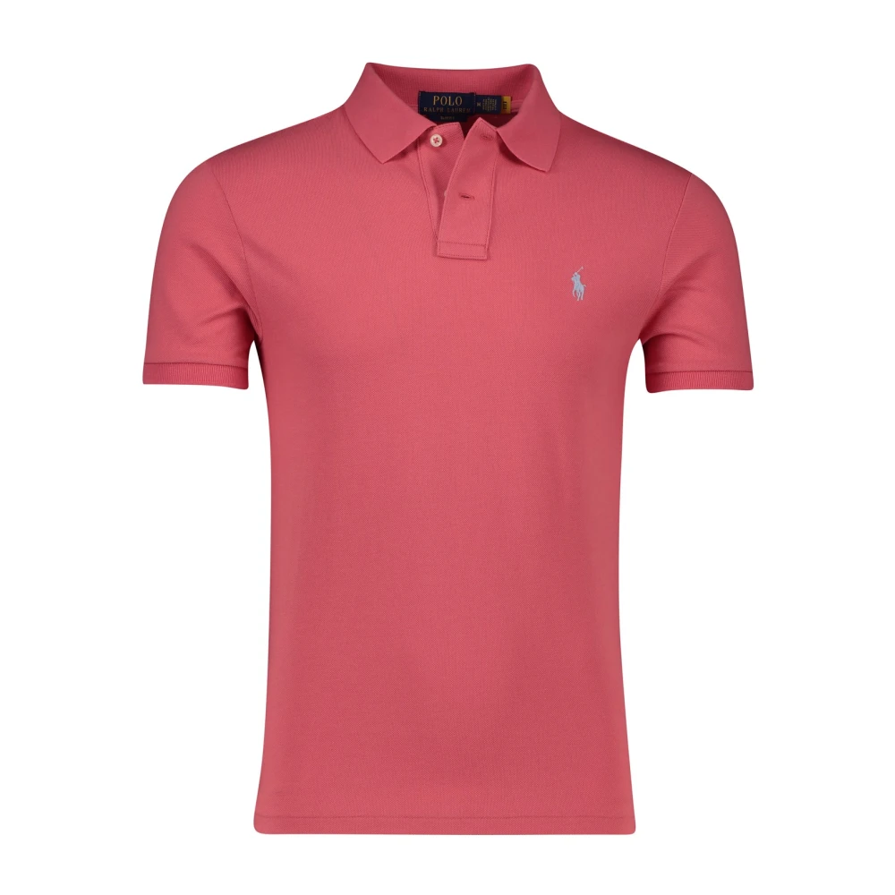Polo Ralph Lauren Rode poloshirt korte mouw Red Heren