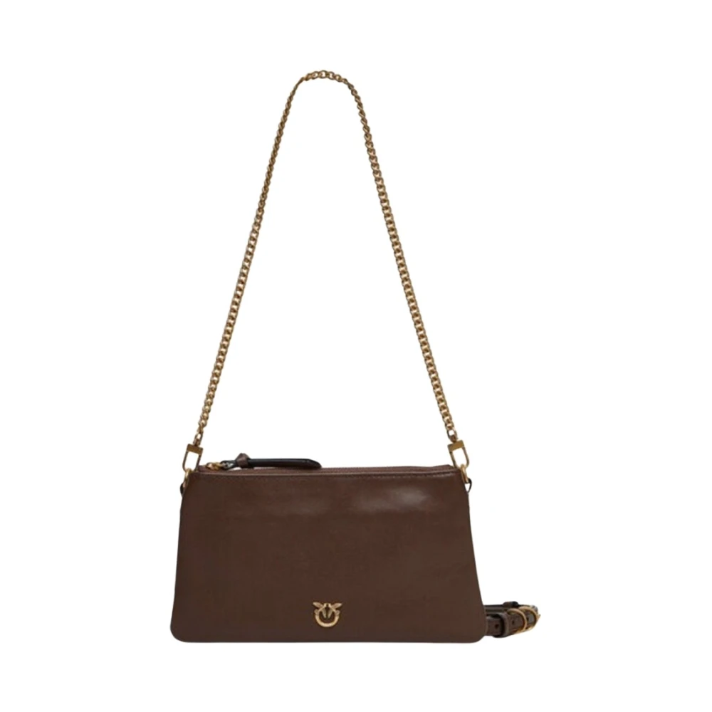 Pinko Donna Marrone - Double Mini Bag - Bags - One Size