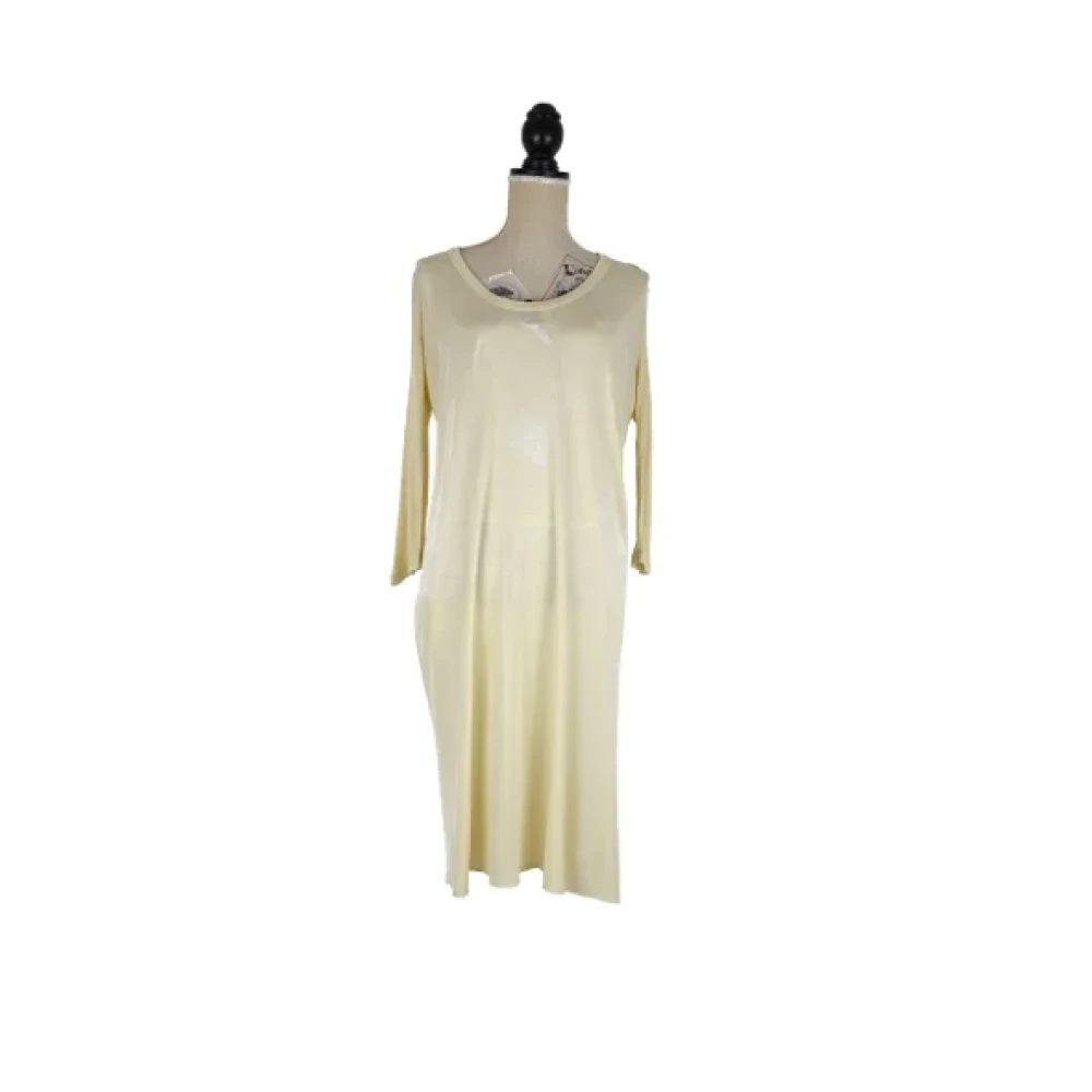 Rick Owens Pre-owned Fabric dresses Beige Dames