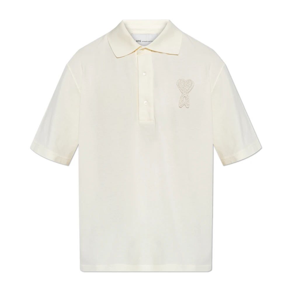 Ami Paris Uomo Beige Top, M, New,