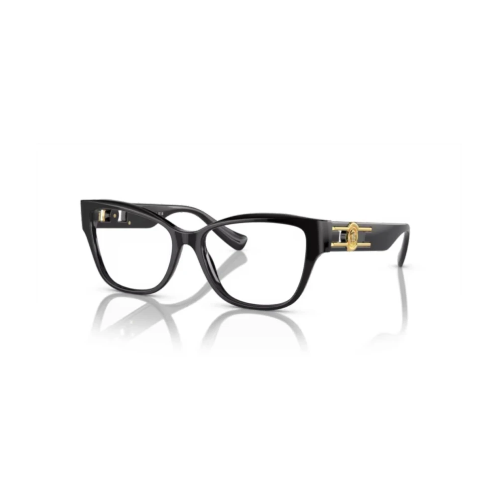 Versace Unisex Black Glasses, 52 Mm, Vista Model Sunglasses