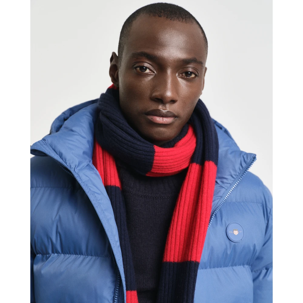 Gant Waterafstotende Hooded Active Cloud Jacket Blue Heren