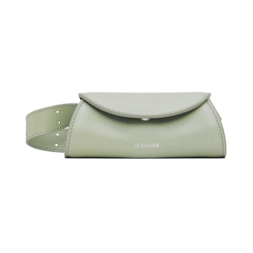 Jil Sander Women's Green Luxury Leather Handbag