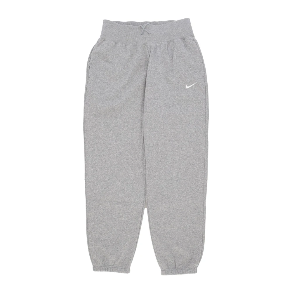 Nike Phoenix Fleece High-Waisted Oversized Pant Gray Dames