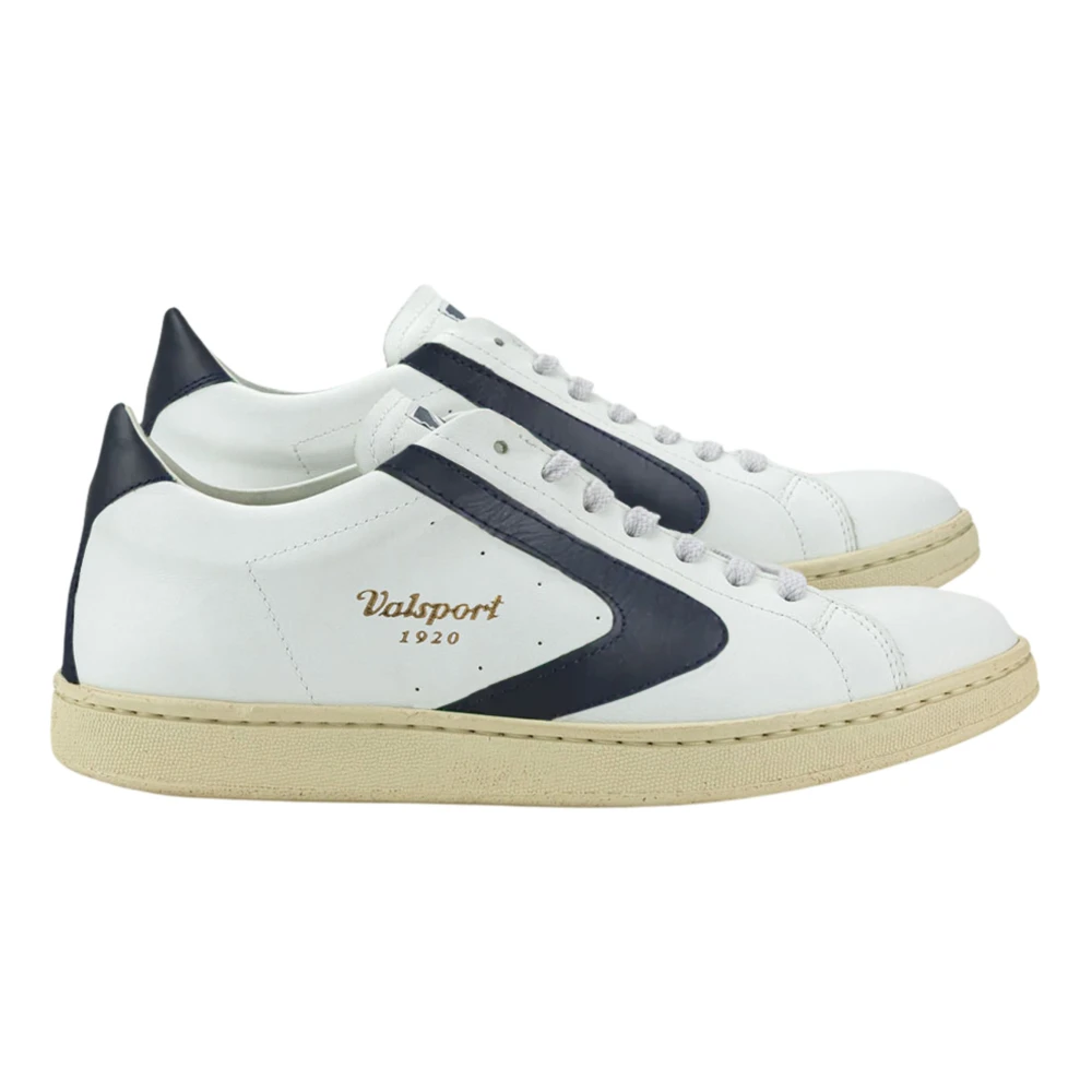 Valsport 1920 Klassieke leren sneakers in het Heren Schoenen Wit