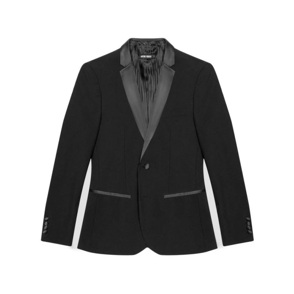 Antony Morato Men's Black Nina Slim Fit Jacket - Blazers - 2XL- Jackets