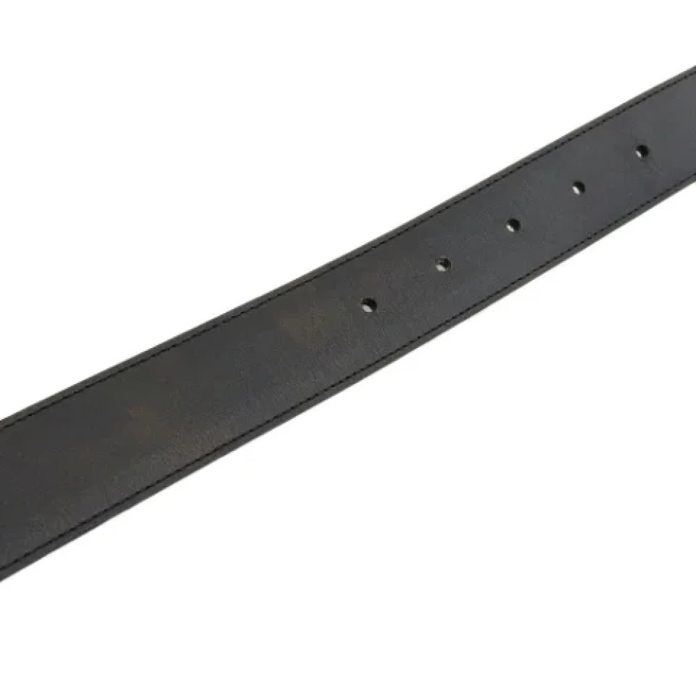Cartier Vintage Pre-owned Leather belts Black Dames