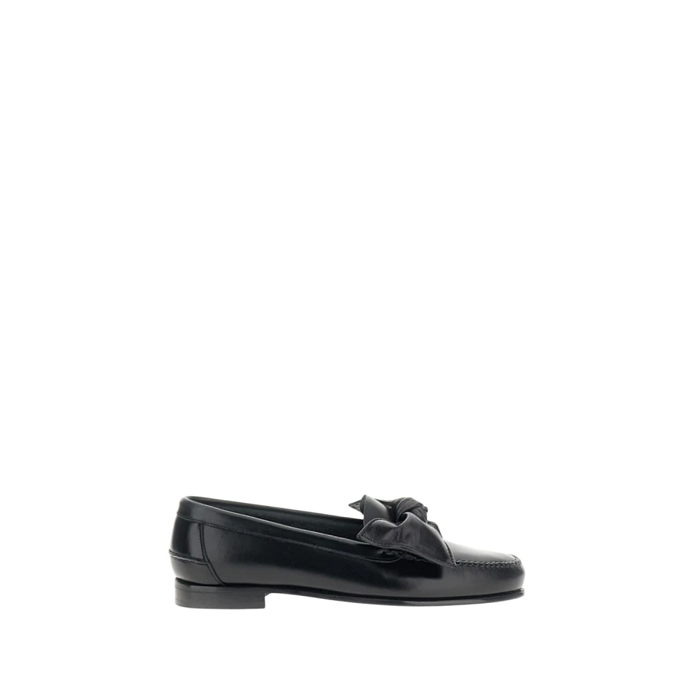 Hereu Black Loafers, Female, 5 Uk, Corbati Loafer